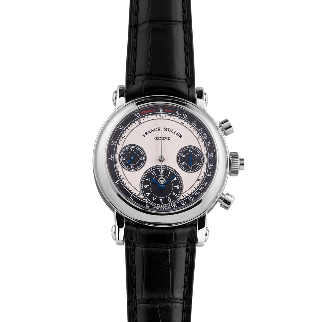 Grail Watch 2.1: Franck Muller Double Sided Rattrapante Chronograph “Arabian Panda”