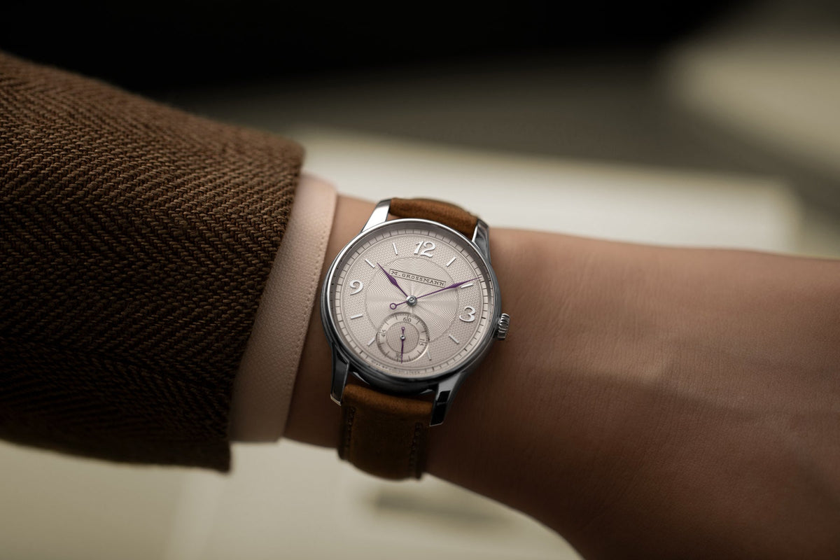 Grail Watch 9.1: Moritz Grossmann × Kari Voutilainen Benu 37 Stainless Steel ‘German Silver’ (Private Link)