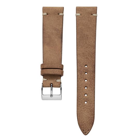 Leather watch strap, rustic ranch
