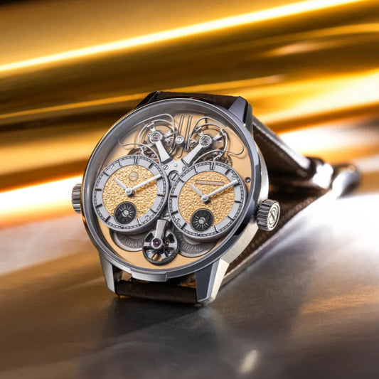 Armin Strom × Revolution Dual Time GMT Resonance “Tremblage”