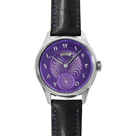 Laine x Revolution Purple Dial Triple Guilloché "One Love" (Hindu)