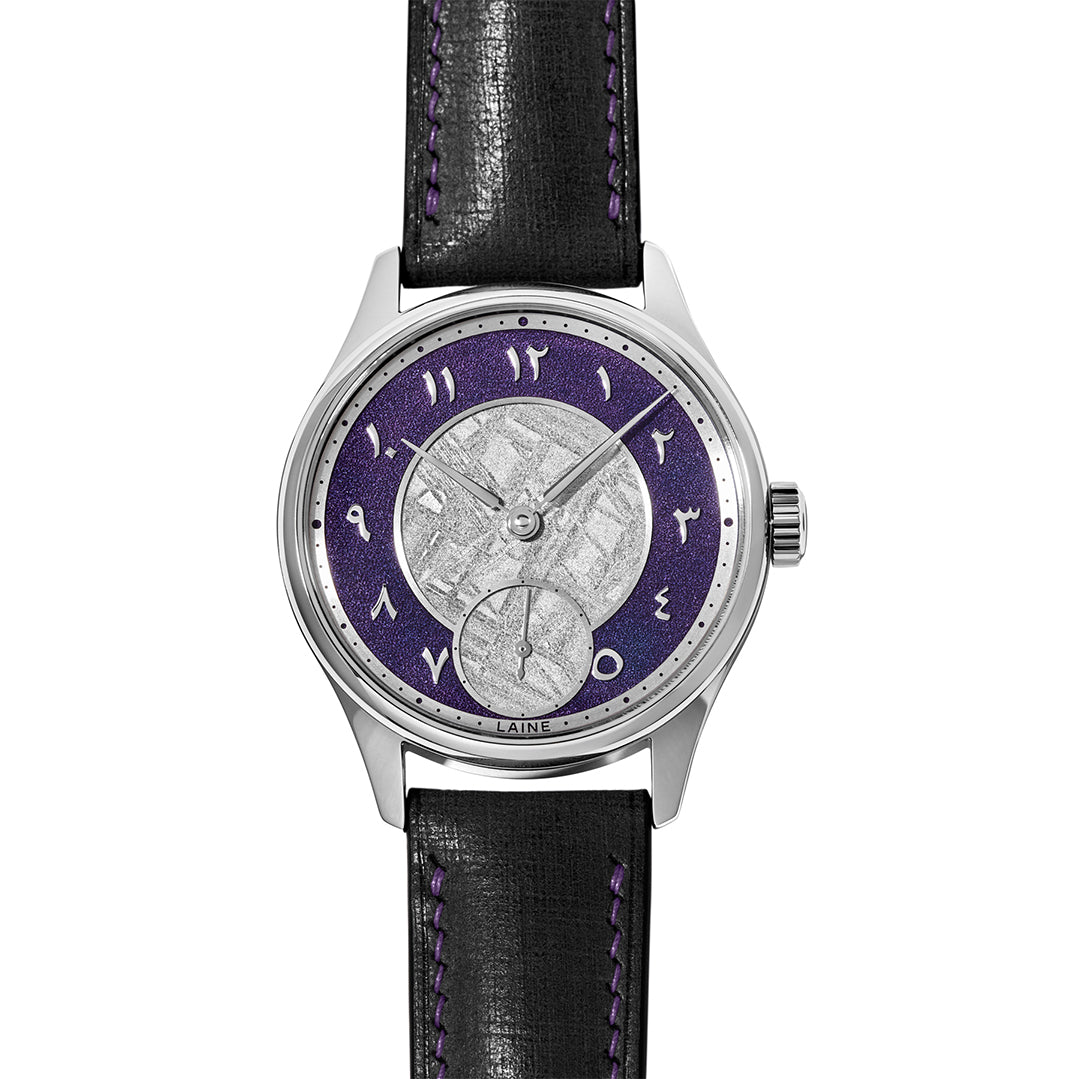 Laine x Revolution Purple Dial Frosted with Meteorite Center "One Love" (Hindu)