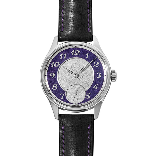 Laine x Revolution Purple Dial Frosted with Meteorite Center "One Love" (Breguet)