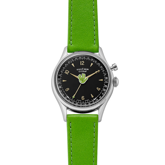 Vulcain × Seconde/Seconde/ × Revolution Cricket Tradition “Vulcain Salute” 36mm Green